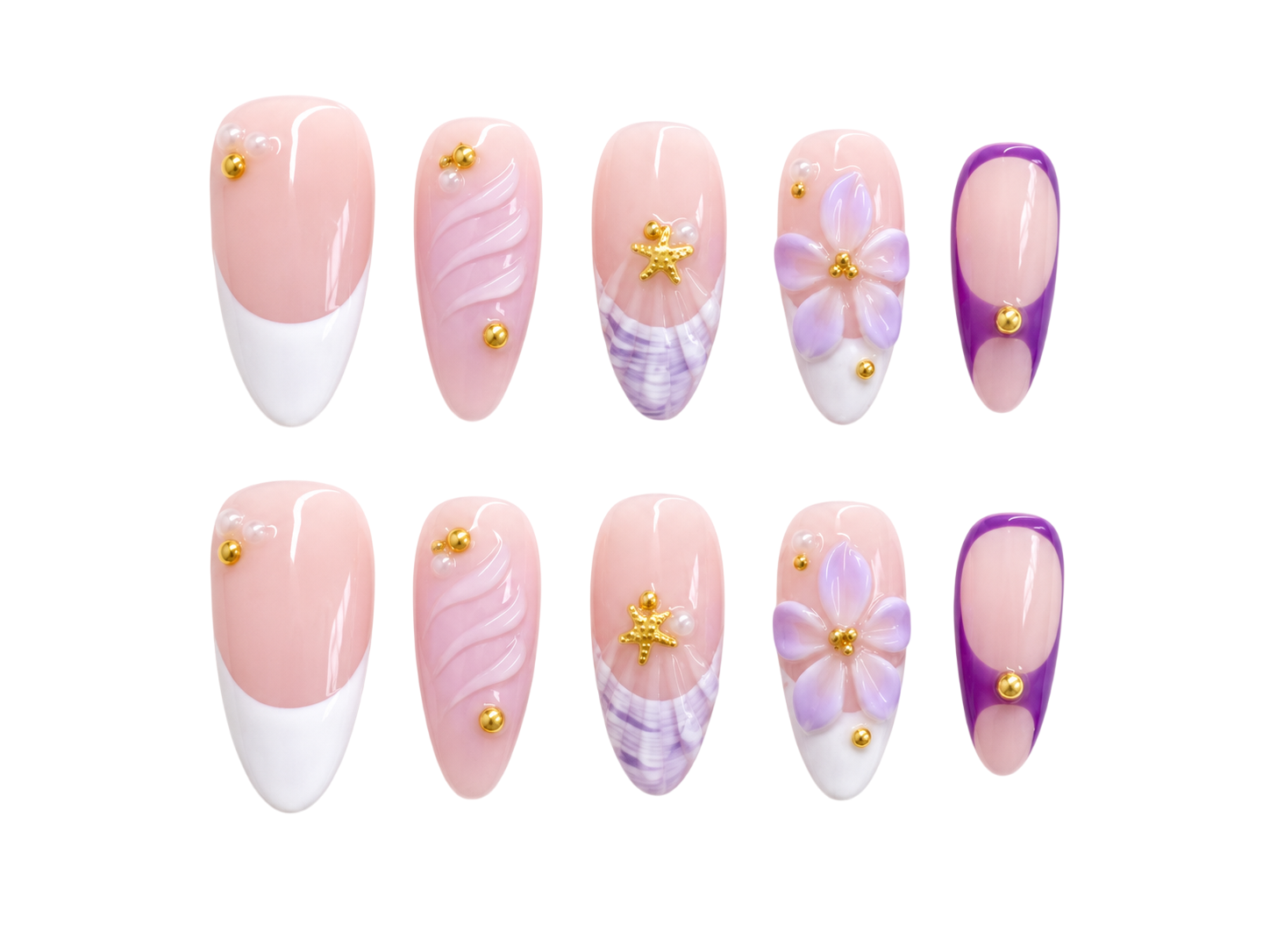Lilac Breeze Press-on Nails von Cleora