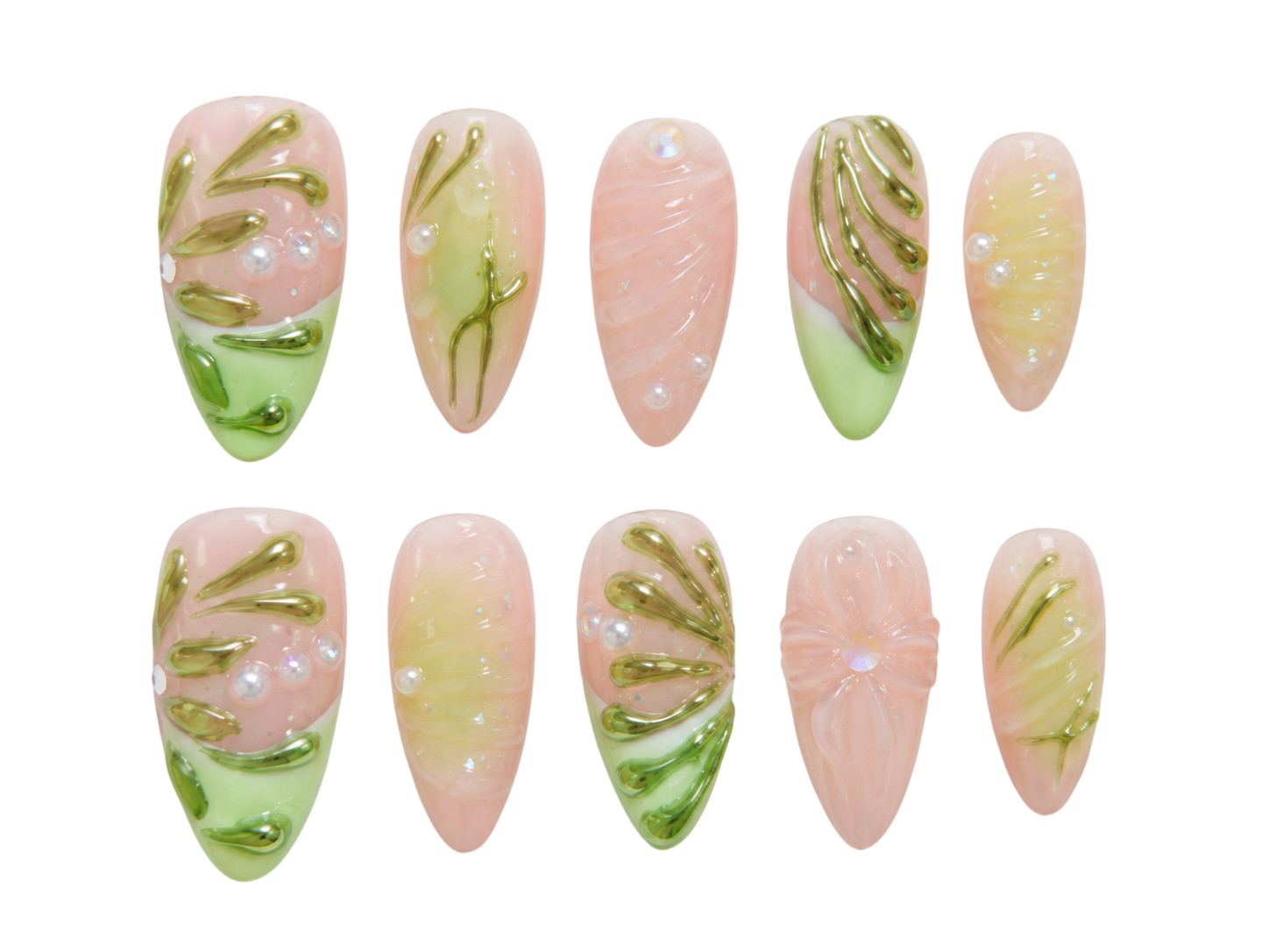 Costal Palm Press-on Nails von Cleora